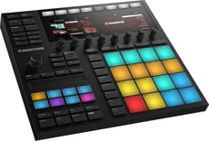 Native Instruments Maschine MK3  - Teclado Midi Controlador Native Instruments Maschine MK3, Sistema de produção e desempenho, Maneira rápida, intuitiva e divertida de criar e executar faixas e batidas, O sistema integrado de hardwa...