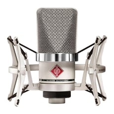 Neumann TLM 102 Studio Set  - Microfone condensador de diafragma grande Studio Set, Transdutor de gradiente de pressão, Característica direcional: cardióide, Faixa de freqüência: 20 Hz - 20 kHz, Pico SPL: 144 dB, Impedância nom...