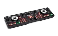 Numark  DJ2Go2 TOUCH  - Jog wheels com sensibilidade ao toque para scrach e mistura, Controlador de DJ portátil de dois canais para o Serato DJ Lite (software incluído), Milhões de músicas que podes usar em Streaming com ...