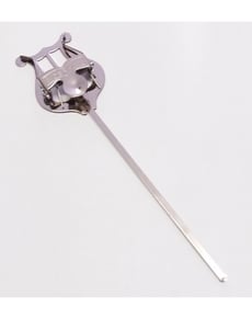Obrac Estante Haste Curta 1201N  - Comprimento Haste: 12 cm, Comprimento Total: 18 cm, Acabamento: Niquelado, 
