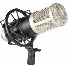 OQAN QMC01-USB STUDIO  - Série HM., OQAN QMC01-USB STUDIO Microfone USB condensador de diafragma grande., Corpo de metal. Padrão polar: Cardióide. Resposta de freqüência: 20Hz - 20kHz. 16 bits a 48 kHz. Inclui suspensão el...