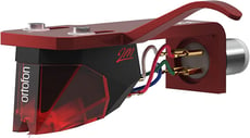 Ortofon DJ  2M Red Premounted on SH-4 - Cartucho magnético móvel com cabeçote SH-4 Black montado, Pronto para jogar sem mais ajustes, caneta elíptica, Tensão de saída: 5,5 mV, Resposta de frequência: 20 - 22.000 Hz, Capacidade de rastrea...