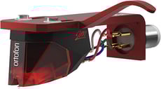 Ortofon DJ  2M Red Premounted on SH-4 - Cartucho magnético móvel com cabeçote SH-4 Black montado, Pronto para jogar sem mais ajustes, caneta elíptica, Tensão de saída: 5,5 mV, Resposta de frequência: 20 - 22.000 Hz, Capacidade de rastrea...