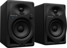 Pioneer DJ  DM-40D-BT - Reflexo de graves de 2 vias, colunas de monitor activo, Amplificador tipo classe D com DSP, Canal esquerdo de potência do amplificador: 19 W / 4 Ω, canal direito: 19 W / 4 Ω, Conectores de entrada:...