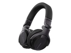 Pioneer DJ  HDJ-CUE1 - Auscultadores, Fechado, Dinâmico, Tipo cúpula 40 mm, Cabo em espiral retraído de 1,2 m (comprimento esticado 1,8 m), Peso (sem cabo) 215g, Potência de entrada máxima 2000mw, 