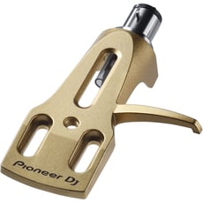 Pioneer DJ PC-HS01-N  - Suporte de cabeça para braço dos gira-discos PLX-500, PLX-1000 e outros, gira-discos analógicos, Acabamento em cor dourada., 