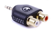 Planet waves PW-P047C  - Mini-jack macho stéreo - 2 x RCA  (PW-P047C), conectores: miniTRSm RCAh, mono/stereo : stereo, 