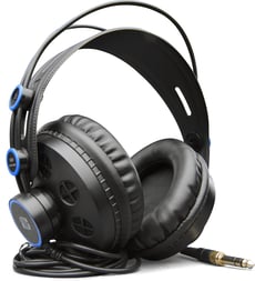 Presonus HD7  - Semi closed/open back, Design circular, Reprodução precisa de graves, Driver dinâmico de 50 mm, Resposta de frequência: 10 - 30.000 Hz, Impedância: 32 Ohm, 