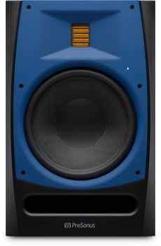 Presonus R80  B-Stock - Monitor de 2 vias com tweeter de fita Air Motion, Amplificadores de potência 100/50 Watt Classe D (LF / HF), Woofer de 8 com membrana kevlar, Tweeter especialmente desenvolvido com membrana Kapton ...