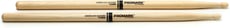 Pro Mark TX2BW 2B  - Madeira de nogueira, Pontas de madeira ovais, Comprimento: 40,64 cm, Diâmetro: 1,60 cm, 