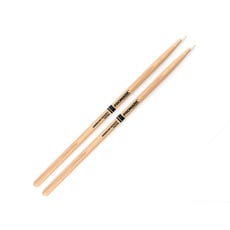 Pro Mark TX7AN 7AN Hickory - Nylon Tip  - Pontas de nylon, Material: madeira de nogueira, Bastões leves e curtos, Ideal para jazz e rock leve, 