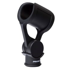 Proel  APM45B  - Suporte grande profissional em ABS para microfone (Ø Mín-Máx: 32 - 39 mm)., 