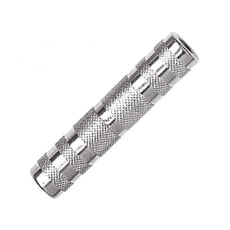 Proel  AT280  - Adaptador jack, Adaptador profissional de metal: Ficha fêmea mono de Ø 6,3 -> Ø 6,3 mm ficha fêmea mono jack, 