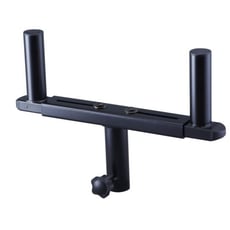 Proel KP225  - Suporte tubular extensível - 310 - 490 mm, Construção em aço resistente, Solução para par de colunas que pode ser montado em qualquer pole (suporte) de coluna ou iluminação (Ø 35 mm), Disponível em...