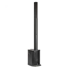 Proel  SESSION1 Column PA System - Coluna com quatro altifalantes de 2,5 de alcance completo, Poderoso subwoofer de 8 na base, XLR múltiplo e entradas de linha para operação flexível, Misturador de 3 canais incorporado com controlos...