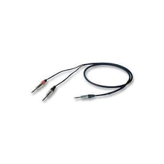 Proel Studio103lu05  - Cabo Studio103lu05 Proel: 1 jack stereo 6.3mm - 2 jack mono 6.3mm, Revestimento em borracha, visualmente identificativos com cores diferentes, Fichas em alumínio, banhadas a níquel, Cabo blindado e...