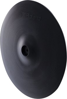 Roland CY-14C-T Prato Crash 14-polegadas para Baterias Roland V-Drums - Roland CY-14C-T Prato Crash Perfil Fino para Baterias Roland V-Drums, Prato Ride com 2-Zonas de Sensibilidade, Tamanho: 14-polegadas, Novo design de prato mais leve e fino para um comportamento de ...