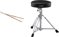 Roland DAP-2X Bundle Hardware para Bateria - Roland DAP-2X Package Acessórios Hardware para Bateria, 1x Par Baquetas em nogueira, 1x Banco Bateria, 