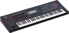 Roland FANTOM 6 <b>Sintetizador Profissional Visor Touchscreen a Cores</b> ZEN-Core 61-teclas  - Roland FANTOM 6 Sintetizador, Sequenciador, Sampler, Patterns Ritmos, 3.500 Sons + 90 Drum Kits + 16 Partes + 90 Tipos Efeitos + Vocoder, Sampler 2GB + Sequencer 16-pistas + Visor Touchscreen cores...