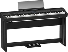 Roland FP-90X BK <b>COMPLETE STAND PACK</b> - ROLAND FP-90X BK COMPLETE STAND PACK, PACK Piano Roland FP-90X BK + Suporte Roland + Barra 3 Pedais Roland, Campeão de Vendas em Portugal, 