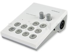 Roland GO:MIXER PRO X <b>Mesa Mistura USB</b> para Telemóveis B-Stock - Roland GO:LIVECAST Mesa Mistura LiveStream para Telemóveis, Compativel com dispositivos Smartphones / Tablets iOS e Android, Compatível com plataformas Twitch, Facebook Live, YouTube e outras plata...