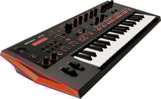 Roland JD-Xi <b>Sintetizador Hibrido Analógico-Digital</b> com Caixa Ritmos 37 teclas - Roland JD-Xi Sintetizador Analógico & Digital com Caixa Ritmos, Sintetizador Hibrido com 1 Secção Analógica + 1 Secção Digital, 37 Mini-keys Velocity Sensitive + Mic Gooseneck incluido + Porta USB,...