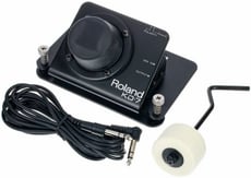 Roland KD-7 Trigger Bombo para Roland SPD-SX e SPD-SX PRO - Roland KD-7 Trigger de Bombo para Roland SPD-SX e SPD-SX PRO, Excelente sensibilidade e dinâmica à batida do batente, Entrada MIX IN / saída OUTPUT para ligação de uma segunda unidade, Não inclui p...