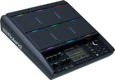 Roland SPD-SX PRO <b>Platinum</b> Sampling Multi-Pad 32GB - Roland SPD-SX PRO Sampling Multi-Pad 32GB Visor 3.4 LCD a Cores, 9 Pads com LEDs Duplos + 200 Drum Kits + 1.550 Samples + Editor, 32GB Memória + 32 Vozes Polifonia + 16-bit 48 kHz + 53 tipos FX, 32...