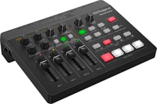 Roland VRC-01 <B>AEROCASTER Mixer Streaming Wireless</b> para Telemóveis e Tablets - Roland VRC-01 AEROCASTER Mesa Streaming Sem Fios para Telemóveis e e Tablets, Solução Streaming Sem-Fios + Controlador Hardware + Apps Roland iOS/Android, Utilização simultânea 4 câmaras de Telemóv...