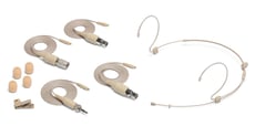 Samson  DE10x microfone de cabeça omnidirecional  B-Stock - Microfone de baixo perfil com cápsula de microfone condensador miniatura de 3,5 mm, Ideal para aplicações vocais ao vivo e de transmissão, incluindo apresentações, templos religiosos, teatro e exer...