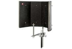 SE Electronics Filtro Anti Reflexão - Reflexion Filter Pro - Cores: prateado ou preto (consultar a loja), Na caixa: Reflexion Filter® Pro, Suporte de montagem, Chave, Adaptador de rosca de suporte de microfone, 