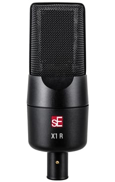 SE Electronics X1R  - Microfone de banda de estúdio, Adequado para pegar amplificadores de guitarra, Instrumentos de madeira / latão, Instrumentos de corda, Overheads do tambor, Broadcast, 