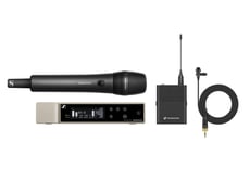 Sennheiser  EW-D ME2/835-S Q1-6 Dual Wireless System - O rádio digital elimina ruídos, interferências e rajadas estáticas, A transmissão UHF aumenta o alcance, a confiabilidade e a escalabilidade, O aplicativo móvel simplifica a configuração e a operaç...