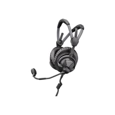 Sennheiser  HMD27 - Headphones de transmissão profissional, Projeto circumaural, Fechado, Faixa de cabeça de duas peças (para aqueles que preferem uma faixa de cabeça convencional, inclui um acolchoamento de faixa de ...