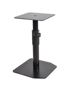SOS SS021  - Design elegante para uso profissional, Rodapé e tampo de aço, Pés do rodapé de borracha – Dimensões do topo : 230 x 230 mm, Dimensões da base: 250 x 250 mm, Diâmetro do tubo: 35 e 42 mm, Altura do ...