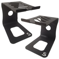 Soundrise Pro-9 - Stand para monitores de estúdio - Construção em alumínio anodizado, Adequado para monitores de 5 a 9, Superfície de suporte útil cm: 24 x 15, Carga máxima: 11,3 kg, 