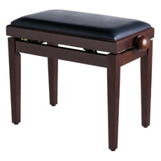 Soundsation Banco Castanho Baço  SBH100P-SRW  - Banco para piano regulável na altura castanho baço, 