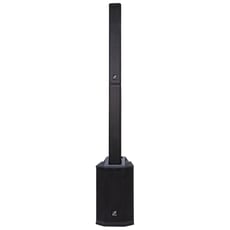 Studiomaster DIRECT 121MX - Sistema amplificado de 3 vias para som de alta definição, 6 x 3″ mais 1 x 1″ transdutores de precisão, Cobertura de som ultra larga de 120° x 30° (HxV), Subwoofer de 12″ para graves profundos e pod...