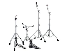 Tama  HV5WN Hardware Set  - 1x HP600D Iron Cobra duo glide único pedal, 1x suporte de caixa HS80W Roadpro, 2x HC83BW Roadpro suporte de prato, Suporte de hi-hat HH605 Iron Cobra 1x, 