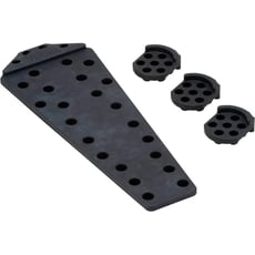 Tama  Iso-Base Sound Red. P&L Kit - Tama Iso-Base Sound Reduction Pedal & Leg Pad Kit, TIBS4, conjunto contendo: 3x leg pads, 1x pedal pad, material: borracha, reduz o ruído de impacto e vibrações, compatível com todos os pedais usua...