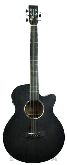 Tanglewood TWBB SFCE  - Forma do corpo: Super Folk com Cutaway, Tampo em Mogno seleccionado à mão (Hand Selected Mahogany), Fundo e laterais em Mogno (Mahogany), Braço em Mogno (Mahogany), Escala em Techwood, Escala: 650m...