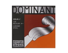 Thomastik Mi 129 Dominant  - Corda para violino Thomastik Dominant Mi,Nº 129, tensão média., 