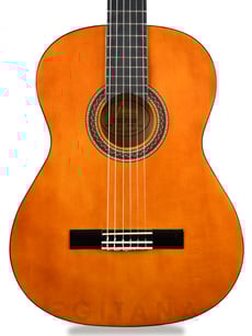Valencia VC104K Natural  - Tamanho: 4/4, Top: Linden, Costas e lados: Linden, Encadernação superior: Preto, Ligação lateral: Preto, Neck: Maple, 