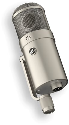 Warm Audio WA-47F - Banhado em Ouro, Diafragma Grande, Cápsula Estilo K47, Transformador De Saída Personalizado TAB-Funkenwerk (AMI) EUA, Transistores Fairchild Premium, Capacitadores Wima E Poliestireno, 