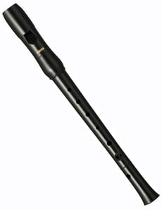 Yamaha 22B  - Dedilhado barroco, Material: Plástico, Cor: Castanho, Inclui saco, 