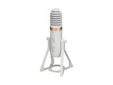 Yamaha  AG01 White - Microfone condensador USB com qualidade de estúdio, Concebido para procurar a peça para gravação no ecrã, Gravação e reprodução usando áudio de alta resolução (24-bit, 192 kHz), Suporta novas aplic...