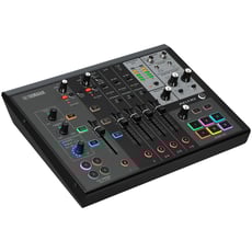 Yamaha  AG08 BL - Mixer multiuso e interface de áudio USB, 24 bits / 192 kHz, Duas entradas de microfone/linha e duas saídas de fone de ouvido podem ser usadas simultaneamente, +48V phantom power em CH1 e 2 para mic...