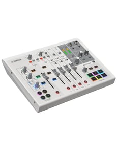 Yamaha  AG08 WH - Mixer multiuso e interface de áudio USB, 24 bits / 192 kHz, Duas entradas de microfone/linha e duas saídas de fone de ouvido podem ser usadas simultaneamente, +48V phantom power em CH1 e 2 para mic...