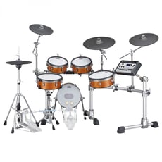 Yamaha  DTX10K-M Real Wood  - Os botões modificadores do kit permitem que você adapte o kit às suas necessidades específicas, Mais de 400 sons para escolher, Todos os sons podem ser editados e aprimorados usando os modificadore...
