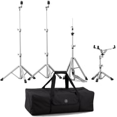 Yamaha HW3 Crosstown Hardware Set  -  Resistente, leve e estável , Pernas simples em  alumínio , Pés de borracha  antiderrapante , Novo desenho dos parafusos (mais pequenos), Salienta o som natural e aberto dos pratos e tarola, Config...